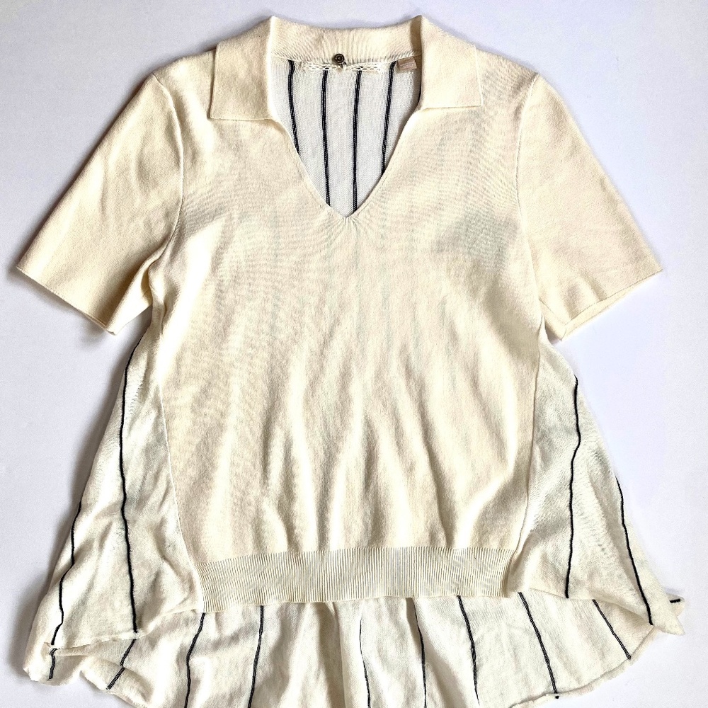 Anthro Knitted & Knotted Top